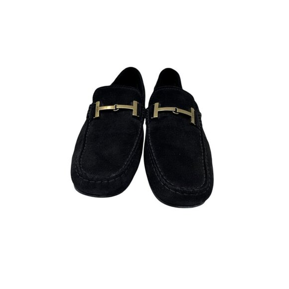 Tods Mens City Gommino Driving Shoes Double T black suede leather size 9 loafers main image 13